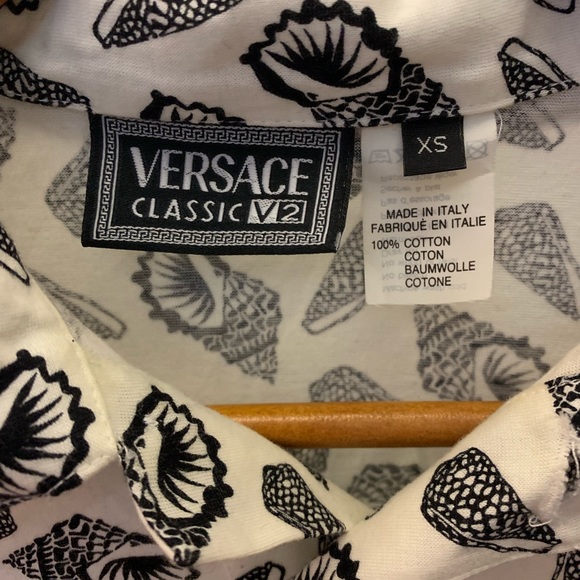 Versace sea shell polo - Picture 2 of 4